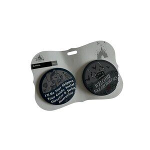 DISNEY Parks Haunted Mansion Large Two Piece Button Set NEW